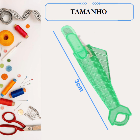 Passador de agulha - Blitz Produtos Essenciais